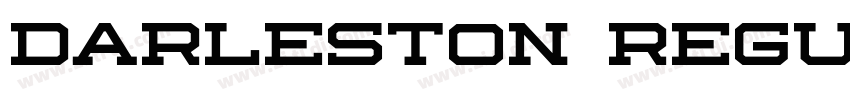 Darleston Regular字体转换